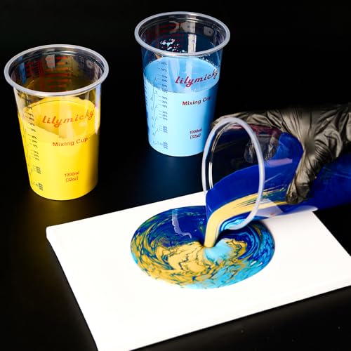 25 Pack Plastic Mixing Cups