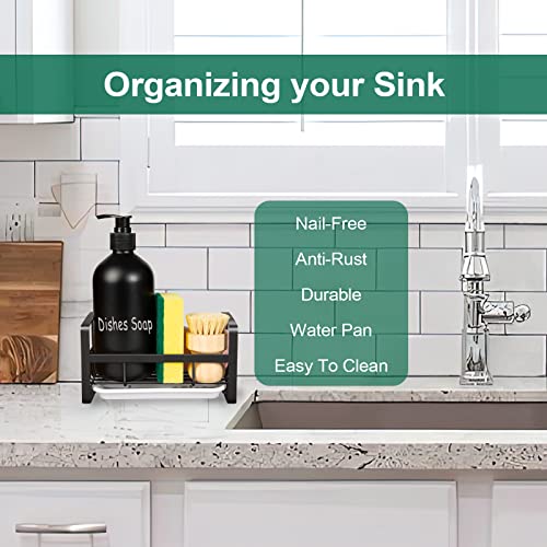 Sponge Holder for Kitchen Sink (Sponge Holder / Black)