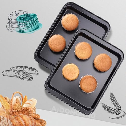 Small Cookie Baking Sheets (9.5 X 7.1 X 0.8 IN)