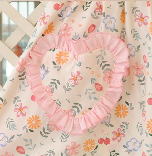 Womens Cooking Baking Apron (Pink)