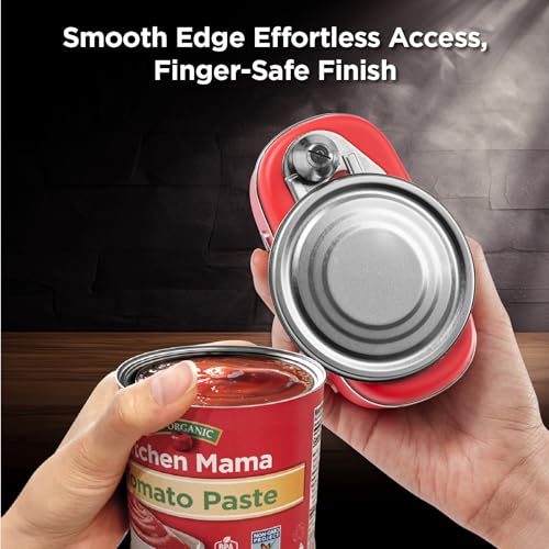 Orbit One Rechargeable Electric Can Opener (Red)
