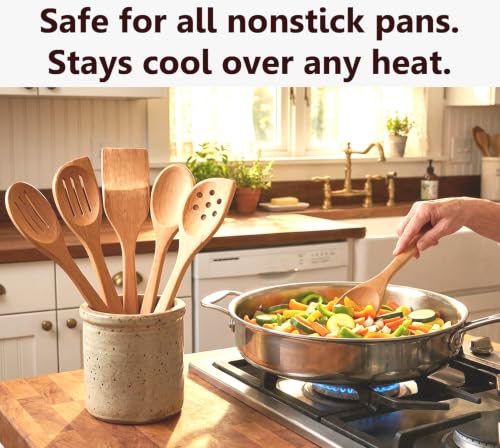 6 Healthy Wooden Spoons For Cooking