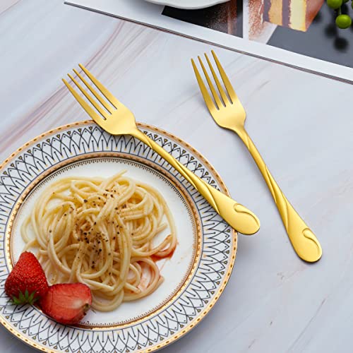 Gold Silverware Set (Gold / 30-Piece)