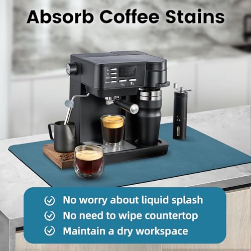 24x16 Inch Coffee Mat (Sea Blue / 24" x 16")