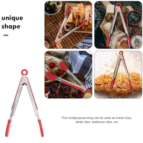 Stainless Steel Tongs with Silicone Tips