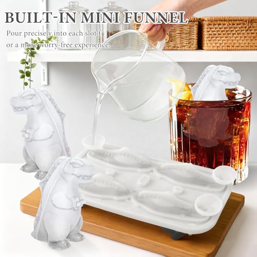 Dinosaur Ice Cube Tray (Balck Dinosaur)