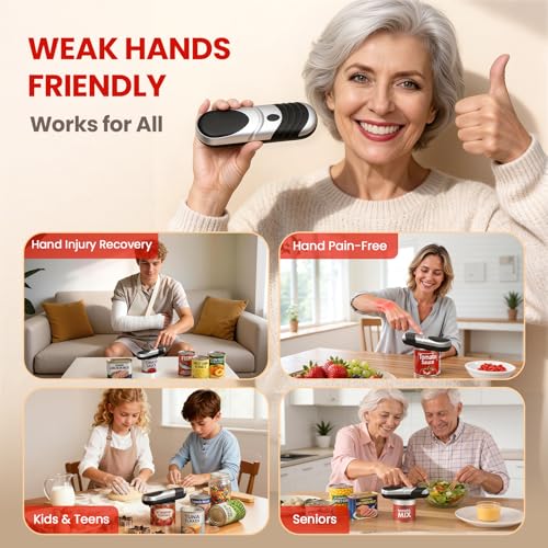 Electric Can Opener One Touch Automatic Can Opener for Seniors