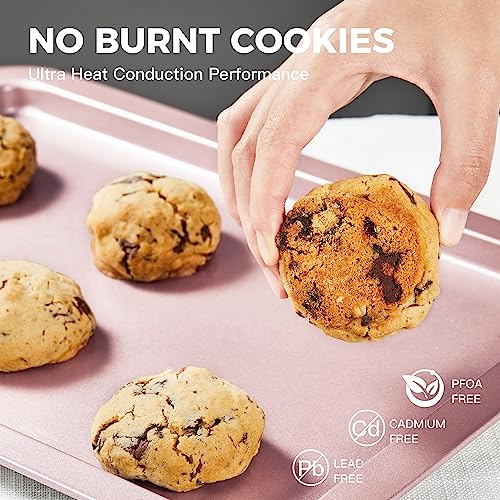 Baking Sheet Pan Set (Pink / L/M/S)