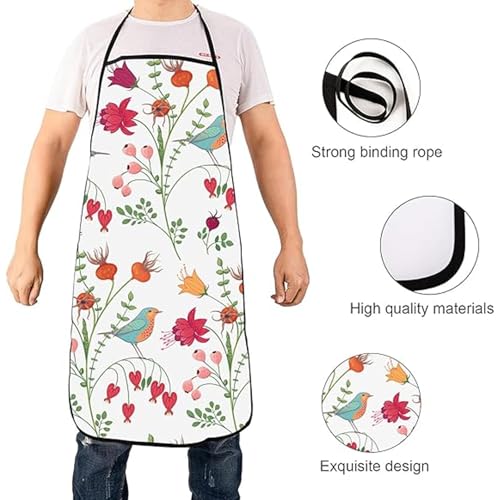 3 Pcs Kitchen Stuff (3 Pack (1x Oven Mitts +1x Pot Holders+1x Y06 Apron))