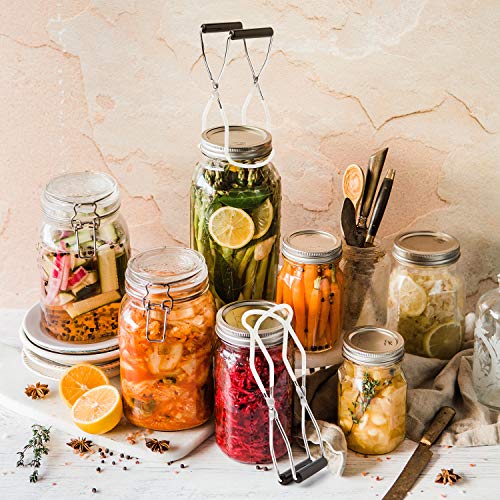 Canning Jar Lifter Tongs (White)