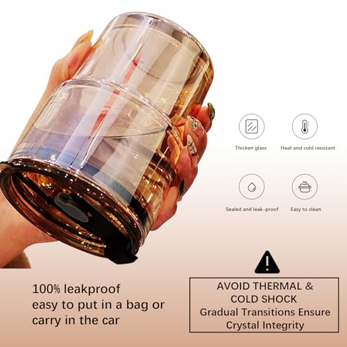 13oz 400ml Tumbler Water Glass (Amber)