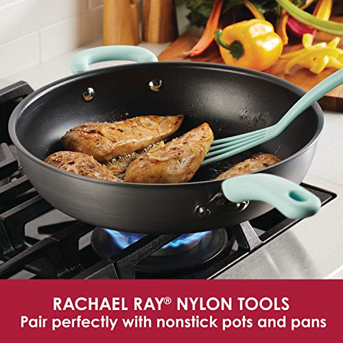 KitchenTools and Gadgets Nylon Cooking Utensils (Red / 10" & 12" (2-Piece Set))
