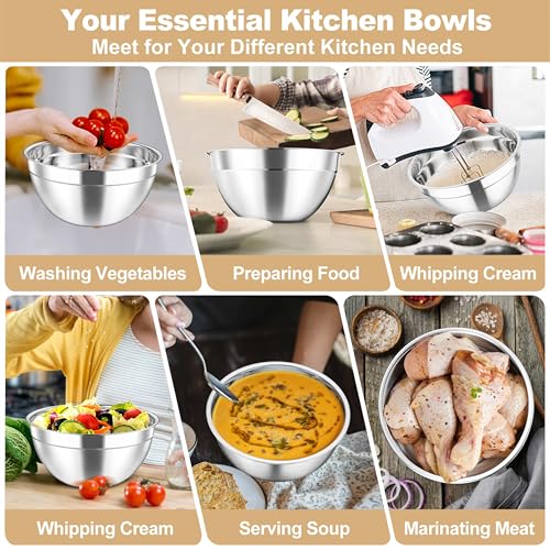 Mixing Bowls Set (Khaki)