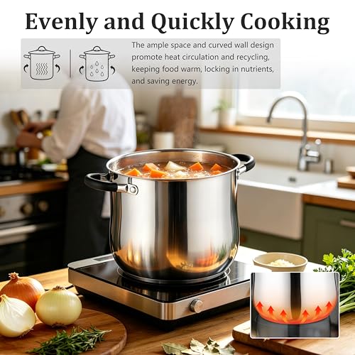 10 Quart Stock Pot (10 Quarts)