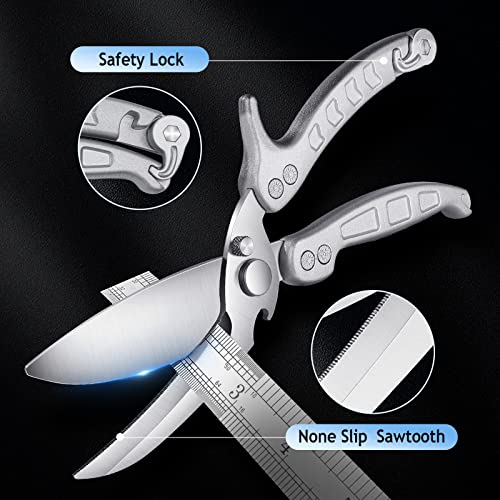 Poultry Shears (Silver)