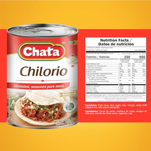 Mexican Pork Chilorio (13.05 Ounce (Pack of 4))