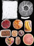 300 Pcs Reusable Elastic Food Covers
