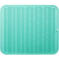 Silicone Dish Drying Mat for Multiple Usage (Mint / 24"L x 18"W)