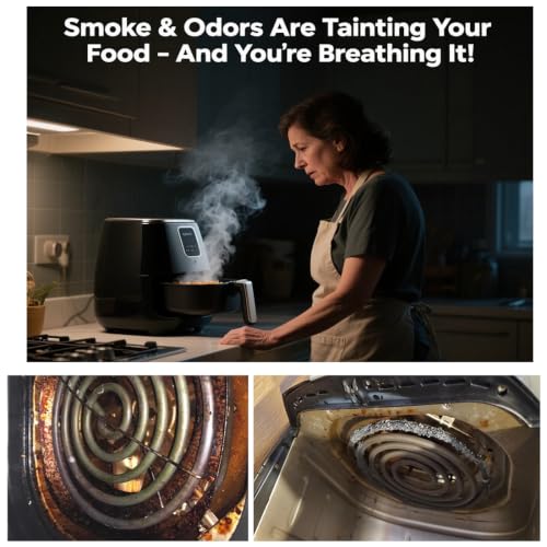 Air Fryer Splatter Guard (Fits Instant 10QT)