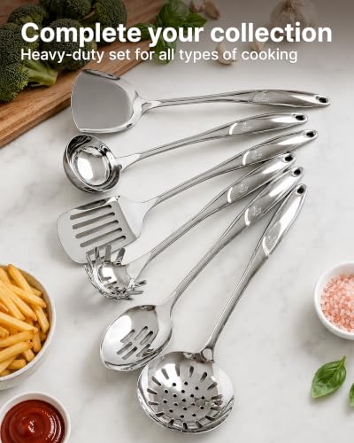 Stainless Steel Slotted Spoon (Draining Spoon)