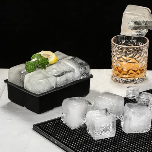 2 Pack Ice Cube Tray (Black)