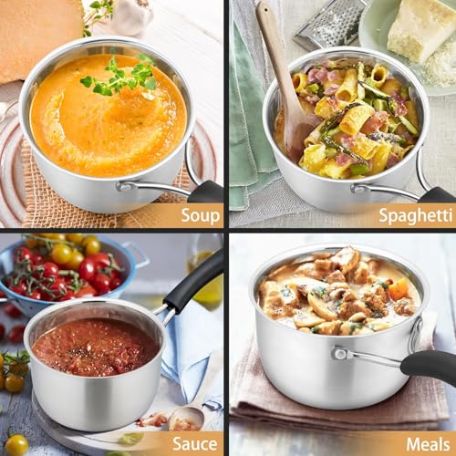 1 Quart Sauce Pan With Lid (1 Quarts)