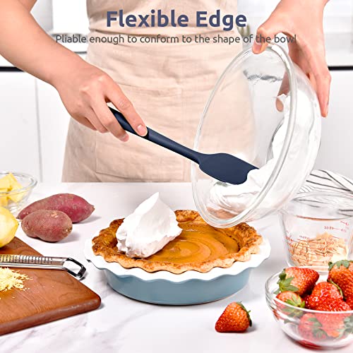 Silicone Spoon Spatula (Midnight Blue / 11.38in (spoon spatula))