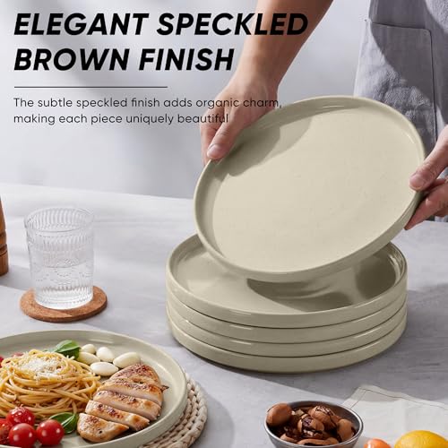 Dinner Plates Set of 6 (Deep Khaki / 10.5'')
