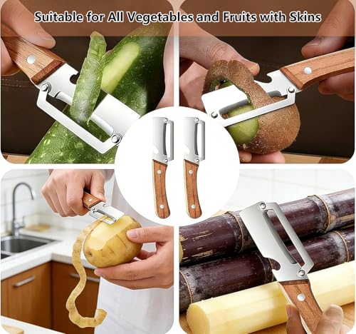 2PCS Multifunctional Vegetable Peeler with Bottle Opener (2 PCS)