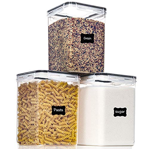 Large Food Storage Containers with Lids Airtight 5.2L (5.2 L)