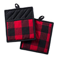 Buffalo Check Kitchen Collection (Potholder / Red & Black)