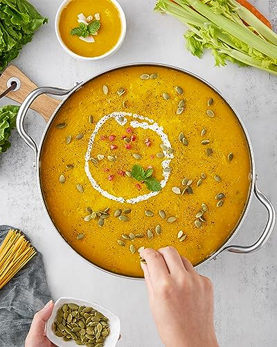 10 Quart Nonstick Stock Pot with Lid (10 Quarts)
