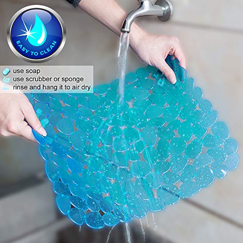 Pebble Sink Mat for Stainless Steel (Green)