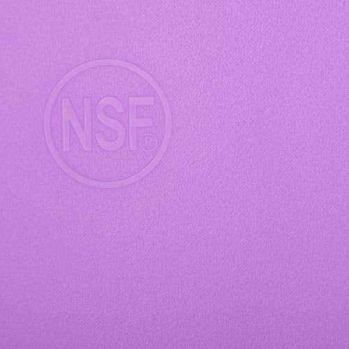 18x12 Purple Cutting Board for Allergens (Purple)