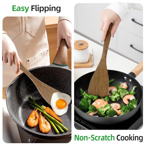 2PCS Wooden Spatula