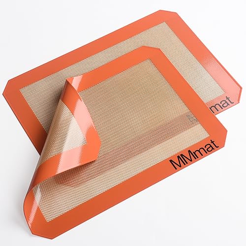 Best German Silicone Baking Mats (9x13 inch Cookie Sheet Liner (Set of 2) / 9 x 13 inches (LxW) *2)