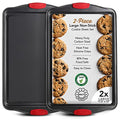 Nonstick Baking Sheet Set (2 Piece Set Sorted / Black)