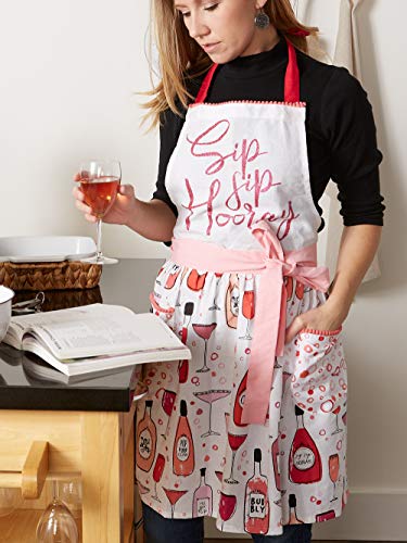 Women's Spring & Summer Apron Collection Adjustable (Sip Sip Hooray)