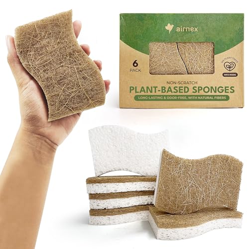 Natural Kitchen Sponges (6 Pack)