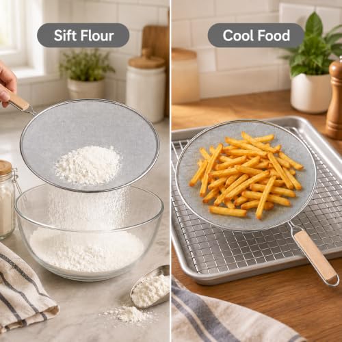 3PCS Grease Splatter Screen for Frying Pan