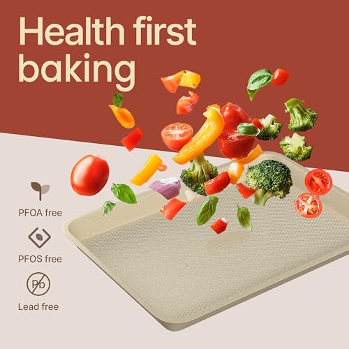BAKKEN Kitchen Baking Pans (Gray / Pack of 3)