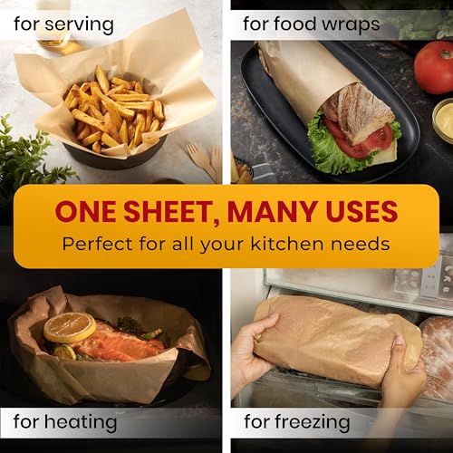 Parchment Paper Sheets for Baking (2. 12" x 16" - 120 Pack)