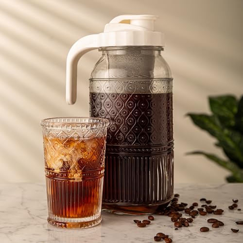 Cold Brew Coffee Maker 64 oz (Blush)