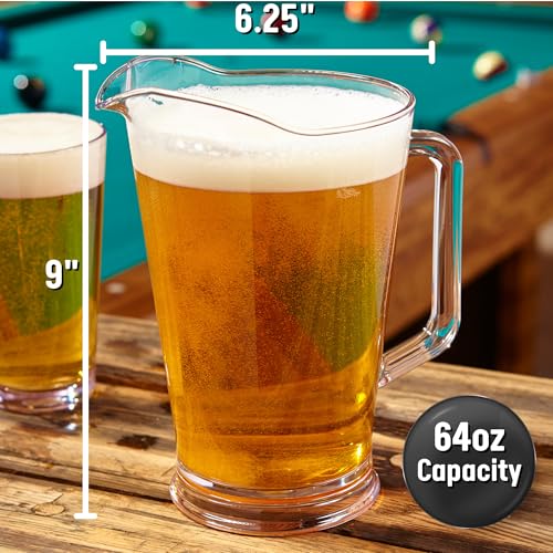 64oz Bistro Clear Pitcher