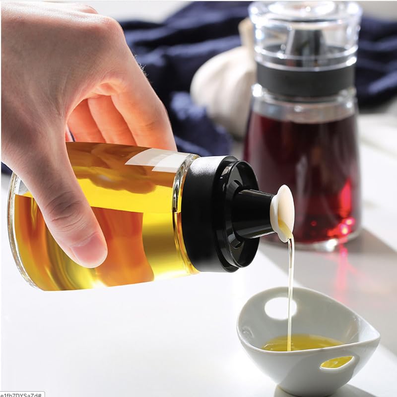 Leak proof Oil Dispenser Bottle for Outdoor Camping (4 Pack)