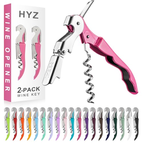 2 Pack Wine Opener (Rosy)