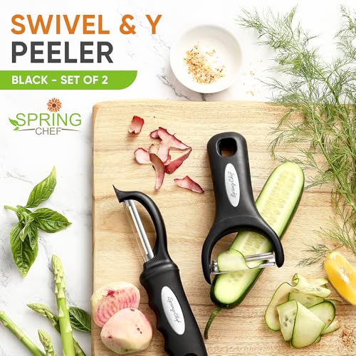 Swivel Vegetable Peeler & Y Potato Peeler w