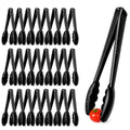 24 Pack Plastic Serving Tongs