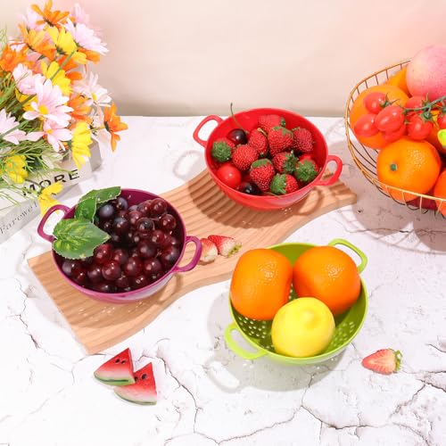 4 Pack Small Colander Bowls (Warm)