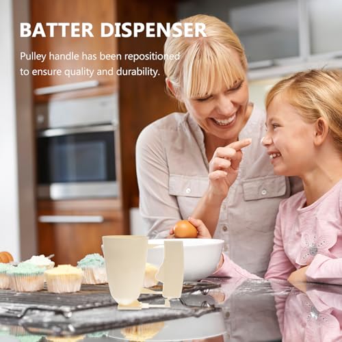 Meatball Maker Dispenser Cup Handheld Meatball Molding Tool 304 Stainless Steel Easy to Use for Home Cooking and Cupcakes